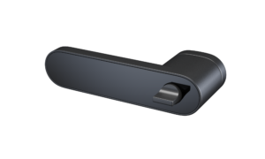 Дверная ручка VORTEX LOCK, матовый черный